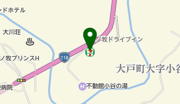 セブンイレブン 会津芦ノ牧店の地図画像