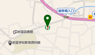 セブンイレブン 岩国錦見店の地図画像