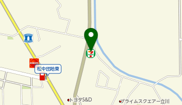 セブンイレブン 立川一番町4丁目店の地図画像