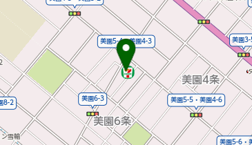 セブンイレブン 札幌美園5条店の地図画像