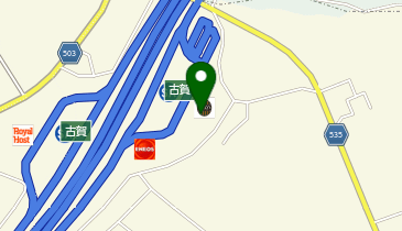 セブン銀行 九州自動車道 古賀サービスエリア 下り 共同出張所の地図画像