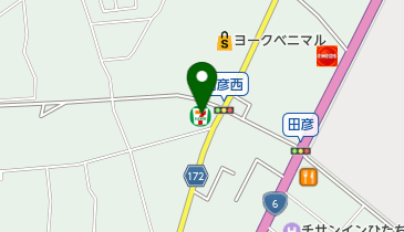 セブンイレブン ひたちなか寄居店の地図画像