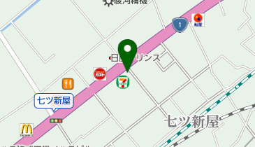 セブンイレブン 清水七ツ新屋店の地図画像