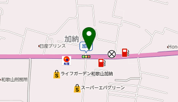 セブンイレブン 和歌山四ヶ郷店の地図画像
