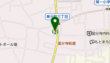 セブンイレブン 国分寺街道店の地図画像