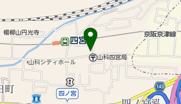 セブンイレブン 京阪四宮駅東店の地図画像