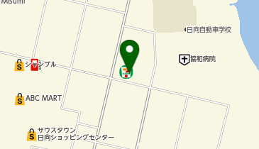 セブンイレブン 日向桃の木店の地図画像