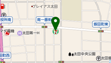 セブンイレブン 太田飯田町店の地図画像