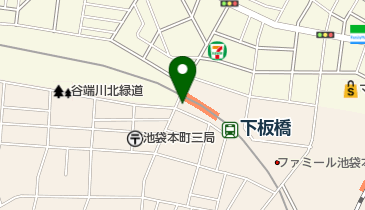 セブンイレブン 下板橋駅前店の地図画像