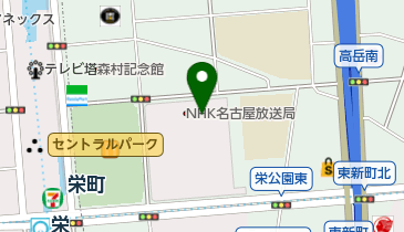 セブンイレブン 7FS名古屋NHK放送センター店の地図画像