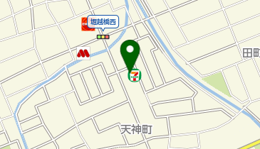 セブンイレブン 袋井天神町店の地図画像