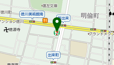 セブンイレブン 名古屋新出来2丁目店の地図画像