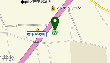 セブンイレブン 篠ノ井会店の地図画像