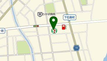セブンイレブン 前橋下石倉町店の地図画像