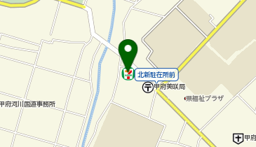 セブンイレブン 甲府美咲店の地図画像