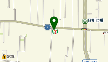 セブンイレブン 立川砂川七番店の地図画像