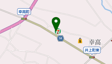 セブンイレブン 須坂井上店の地図画像