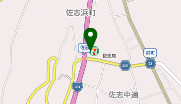 セブンイレブン 唐津佐志浜店の地図画像