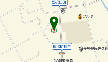 セブンイレブン 佐久野沢店の地図画像