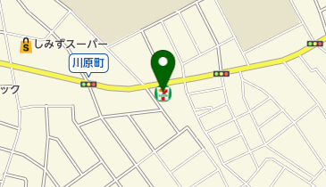 セブンイレブン 前橋川原町店の地図画像