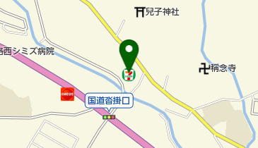 セブンイレブン 京都桂坂店の地図画像