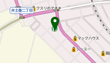 セブンイレブン 燕井土巻店の地図画像