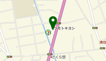 セブンイレブン 宇都宮戸祭1丁目店の地図画像