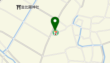 セブンイレブン 宮崎村角町店の地図画像
