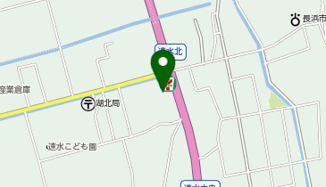 セブンイレブン 湖北町速水店の地図画像