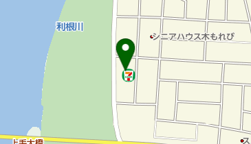 セブンイレブン 前橋川原町西原店の地図画像