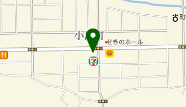 セブンイレブン いわき小島町2丁目店の地図画像