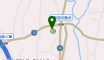 セブンイレブン 長坂インター東店の地図画像