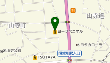 セブン銀行 ヨークベニマル 須賀川西店 共同出張所の地図画像