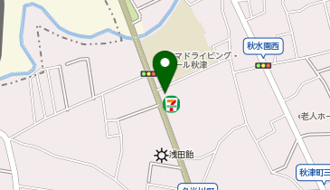 セブンイレブン 東村山秋津町3丁目店の地図画像