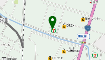 セブンイレブン 延岡別府町店の地図画像