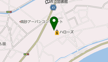 セブン銀行 ハローズ 高砂店 共同出張所の地図画像