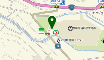 セブンイレブン 長崎総合科学大学前店の地図画像