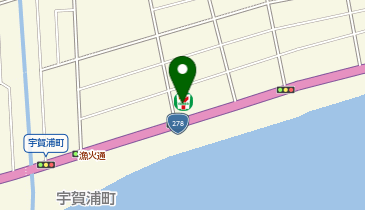 セブンイレブン 函館宇賀浦町店の地図画像