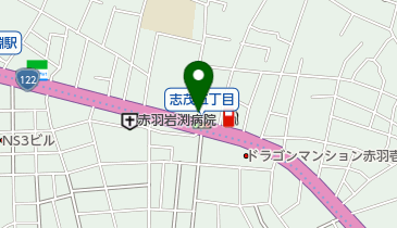 セブンイレブン 北区岩淵北本通り店の地図画像