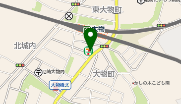 セブンイレブン 阪神大物駅南店の地図画像
