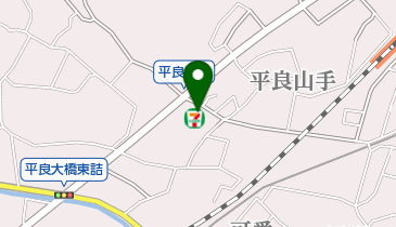 セブンイレブン 廿日市平良1丁目店の地図画像