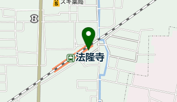 セブンイレブン ハートインJR法隆寺駅南口店の地図画像