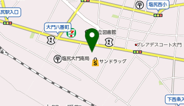 セブン銀行 デリシア 塩尻店 共同出張所の地図画像