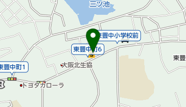 セブン銀行 マルヤス 東豊中店 共同出張所の地図画像