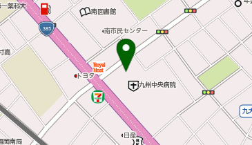 セブンイレブン 九州中央病院店の地図画像