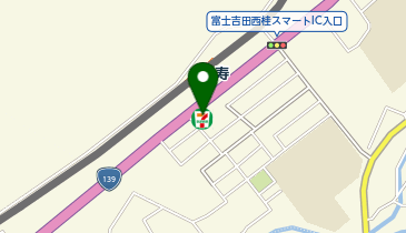 セブンイレブン 富士吉田寿駅前店の地図画像