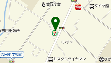 セブンイレブン 富士吉田昭和通り店の地図画像