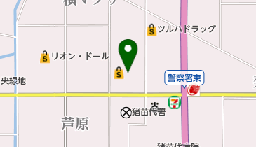 セブン銀行 ヨークベニマル 猪苗代店 共同出張所の地図画像