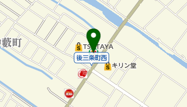 セブンイレブン 彦根中藪町店の地図画像