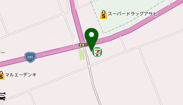 セブンイレブン つがる柏インター店の地図画像